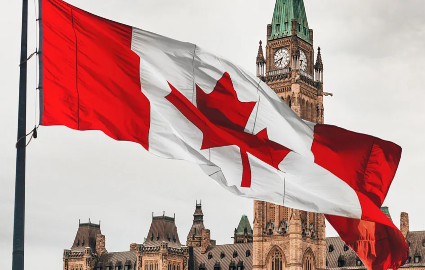 parliament with canada falg 1200x810