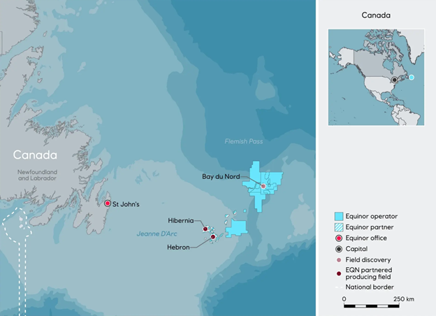 bay du nord map