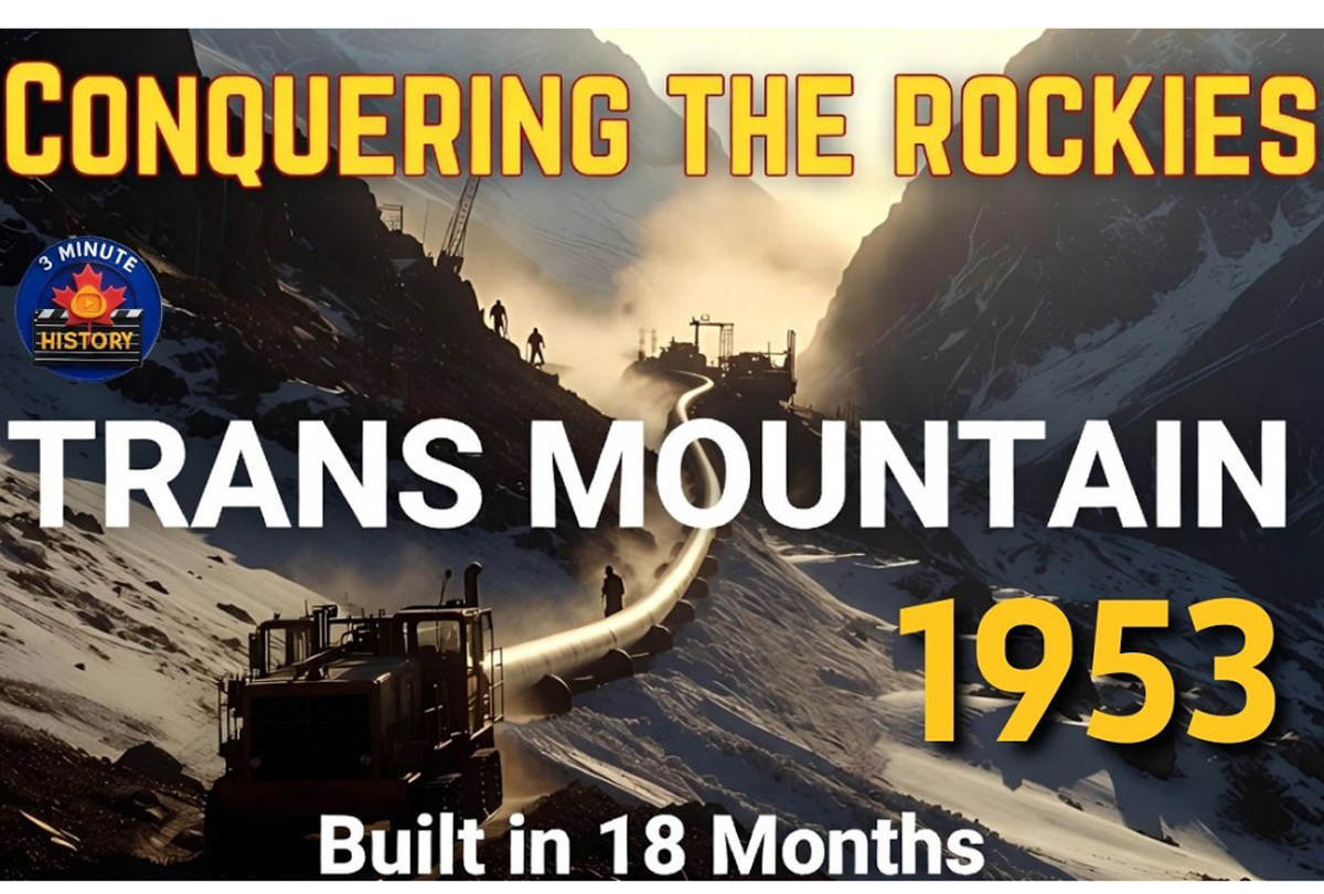 3 minute video conquering the rockies trans mountain 1953 thumbnail