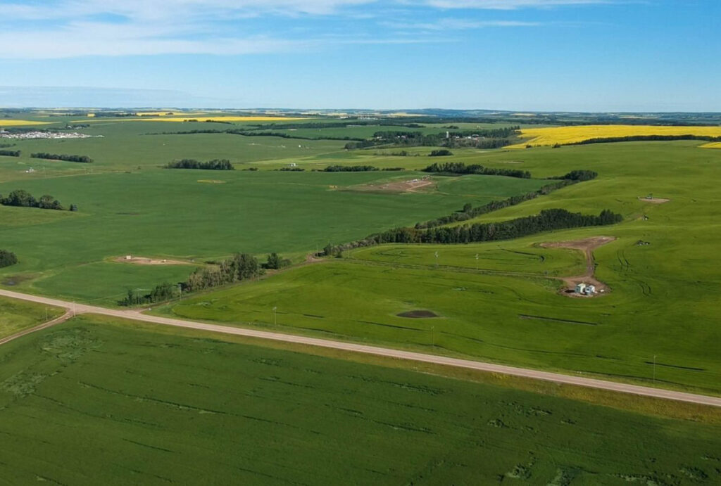 drone view of the clive sequestration project near red deer enhance energy 1200x810