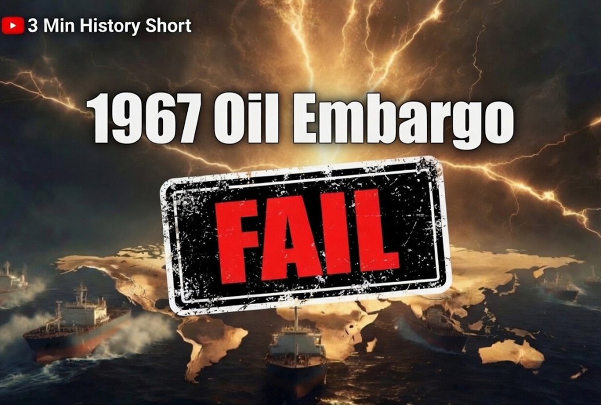3 minute video 1967 oil embargo thumbnail image 1200x810
