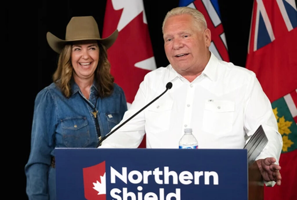 northern shield danielle smith and doug ford press conference 2026 1200x810