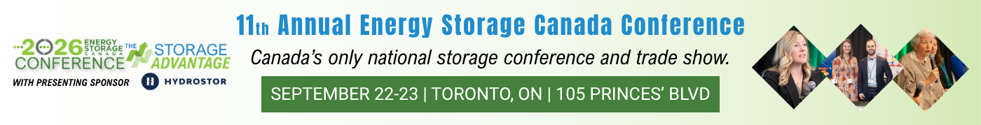 Energy Storage Canada Conference 2026 - ESCCON26
