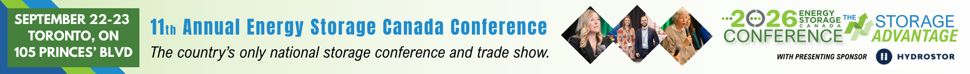 Energy Storage Canada Conference 2026 - ESCCON26