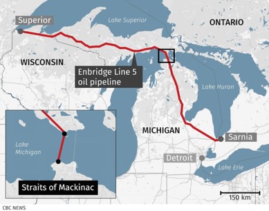 picture1 line 5 map straits of mackinac