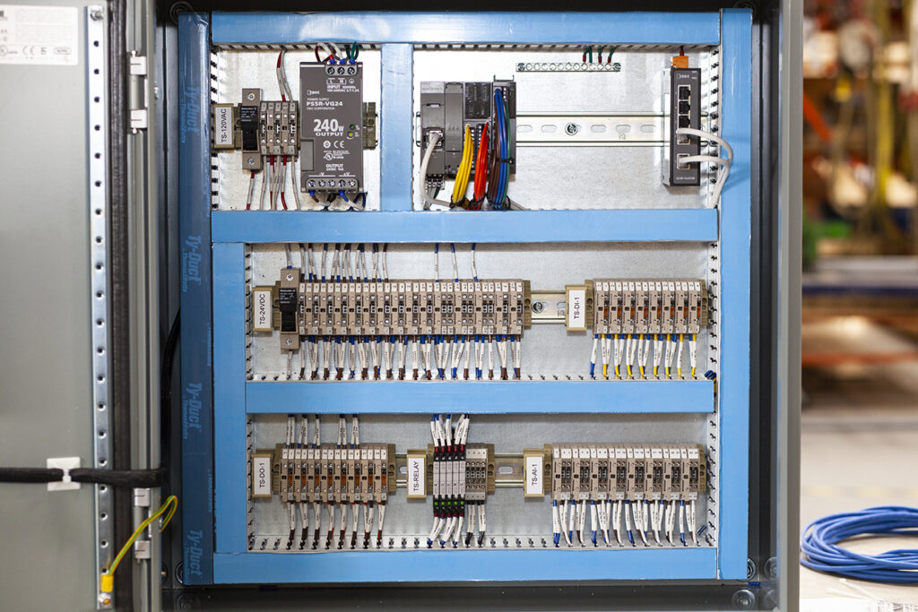 safety monitoring gas detection panel