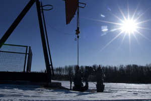Pumpjacks Pumping Oil