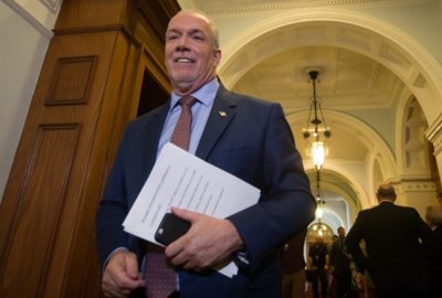 Pipeline project, wildfires top agenda for first meeting between Trudeau, Horgan